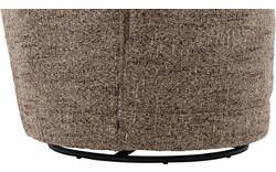 Goossens draaifauteuil milk bruin stof - 8243296-goossens-milk-fauteuil-stof-01
