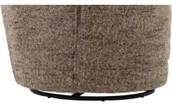 Goossens draaifauteuil milk bruin stof - 8243296-goossens-milk-fauteuil-stof-01