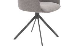 Goossens eetkamerstoel hera grijs stof - 8243309-goossens-hera-stoel-onderdelen-stof-01