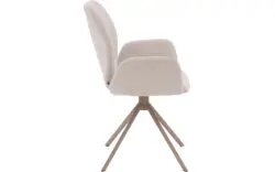 Goossens eetkamerstoel hera beige stof - 8243310-goossens-hera-stoel-onderdelen-stof-01