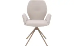 Goossens eetkamerstoel hera beige stof - 8243310-goossens-hera-stoel-onderdelen-stof-01