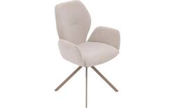 Goossens eetkamerstoel hera beige stof - 8243310-goossens-hera-stoel-onderdelen-stof-01