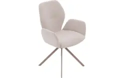 Goossens eetkamerstoel hera beige stof - 8243310-goossens-hera-stoel-onderdelen-stof-01