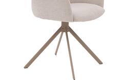 Goossens eetkamerstoel hera beige stof - 8243310-goossens-hera-stoel-onderdelen-stof-01