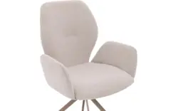 Goossens eetkamerstoel hera beige stof - 8243310-goossens-hera-stoel-onderdelen-stof-01