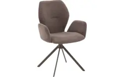 Goossens eetkamerstoel hera bruin stof - 8243311-goossens-hera-stoel-onderdelen-stof-01
