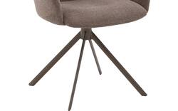 Goossens eetkamerstoel hera bruin stof - 8243311-goossens-hera-stoel-onderdelen-stof-01