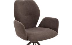 Goossens eetkamerstoel hera bruin stof - 8243311-goossens-hera-stoel-onderdelen-stof-01