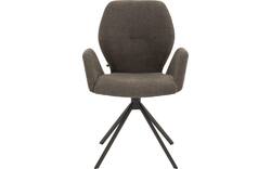 Goossens eetkamerstoel hera groen stof - 8243313-goossens-hera-stoel-onderdelen-stof-01