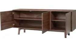 Goossens basic dressoir emilie noten noten - 8243320-goossens-basic-emilie-dressoir-noten-01