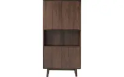 Goossens basic opbergkast emilie noten noten - 8243321-goossens-basic-emilie-opbergkast-noten-01