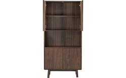 Goossens basic opbergkast emilie noten noten - 8243321-goossens-basic-emilie-opbergkast-noten-01