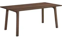 Goossens basic eettafel emilie noten noten - 8243323-goossens-basic-emilie-eettafel-noten-noten-01