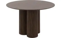 Goossens basic eettafel melani bruin eiken - 8243328-goossens-basic-melani-eettafel-eiken-bruin-01