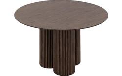 Goossens basic eettafel melani bruin eiken - 8243328-goossens-basic-melani-eettafel-eiken-bruin-01