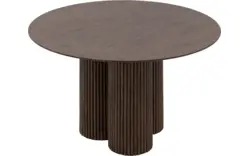 Goossens basic eettafel melani bruin eiken - 8243328-goossens-basic-melani-eettafel-eiken-bruin-01
