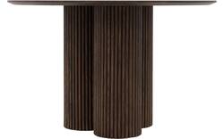 Goossens basic eettafel melani bruin eiken - 8243328-goossens-basic-melani-eettafel-eiken-bruin-01