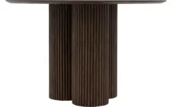 Goossens basic eettafel melani bruin eiken - 8243328-goossens-basic-melani-eettafel-eiken-bruin-01