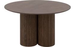 Goossens basic eettafel melani bruin eiken - 8243329-goossens-basic-melani-eettafel-eiken-bruin-01