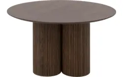 Goossens basic eettafel melani bruin eiken - 8243329-goossens-basic-melani-eettafel-eiken-bruin-01