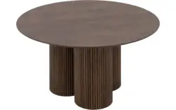 Goossens basic eettafel melani bruin eiken - 8243329-goossens-basic-melani-eettafel-eiken-bruin-01
