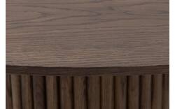 Goossens basic eettafel melani bruin eiken - 8243329-goossens-basic-melani-eettafel-eiken-bruin-01