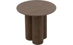 Goossens basic bijzettafel melani bruin eiken - 8243331-goossens-basic-melani-kleinmeubel-eiken-01