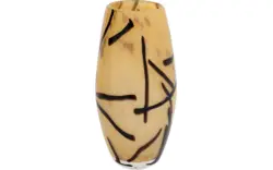 Goossens vaas eskil bruin glas - 8243335-goossens-eskil-woon-accessoires-glas-01