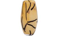 Goossens vaas eskil bruin glas - 8243335-goossens-eskil-woon-accessoires-glas-01