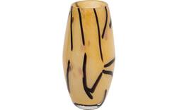 Goossens vaas eskil bruin glas - 8243335-goossens-eskil-woon-accessoires-glas-01