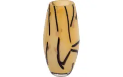 Goossens vaas eskil bruin glas - 8243335-goossens-eskil-woon-accessoires-glas-01