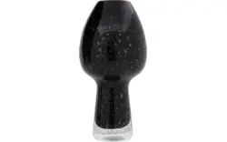 Goossens vaas eydis zwart glas - 8243337-goossens-eydis-woon-accessoires-glas-01