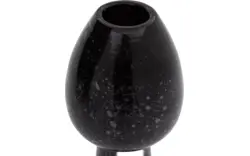 Goossens vaas eydis zwart glas - 8243337-goossens-eydis-woon-accessoires-glas-01