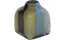 Goossens vaas helga blauw glas - 8243342-goossens-helga-woon-accessoires-glas-01
