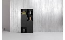 Goossens wandmeubel sevilla zwart eiken - 8243355-goossens-sevilla-wandmeubel-eiken-02