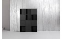 Goossens wandmeubel sevilla zwart eiken - 8243356-goossens-sevilla-wandmeubel-eiken-01