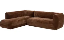 Goossens hoekbank kelsey bruin stof - 8243402-gespiegeld-02