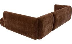 Goossens hoekbank kelsey bruin stof - 8243402-goossens-kelsey-bank-stof-bruin-01
