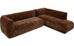 Goossens hoekbank kelsey bruin stof - 8243402-goossens-kelsey-bank-stof-bruin-01