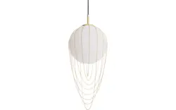 Goossens hanglamp bella transparant glas - 8243407-frandsen-bella-e27-01