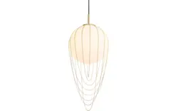 Goossens hanglamp bella transparant glas - 8243407-frandsen-bella-e27-01