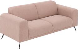 Goossens zitbank shallow roze stof - 8243560-goossens-shallow-bank-stof-roze-01