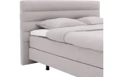 Goossens boxspring compleet quatro compleet grijs stof - 8243561-goossens-quatro-boxspring-compleet-stof
