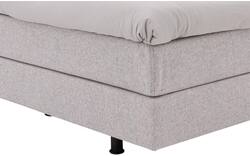 Goossens boxspring compleet quatro compleet grijs stof - 8243561-goossens-quatro-boxspring-compleet-stof