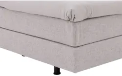 Goossens boxspring compleet quatro compleet grijs stof - 8243561-goossens-quatro-boxspring-compleet-stof