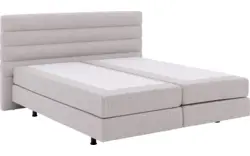 Goossens boxspring compleet quatro compleet grijs stof - 8243561-goossens-quatro-boxspring-compleet-stof