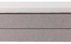 Goossens boxspring compleet quatro compleet grijs stof - 8243561-goossens-quatro-boxspring-compleet-stof