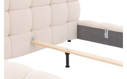 Goossens gestoffeerd bedframe cloud beige stof - 8243570-goossens-cloud-bedframe-stof