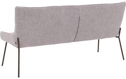 Goossens excellent eetkamerbank matteo beige stof - 8243598-goossens-excellent-matteo-eetkamerstoel-stof-wit-02