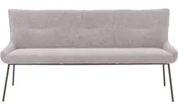 Goossens excellent eetkamerbank matteo beige stof - 8243598-goossens-excellent-matteo-eetkamerstoel-stof-wit-01
